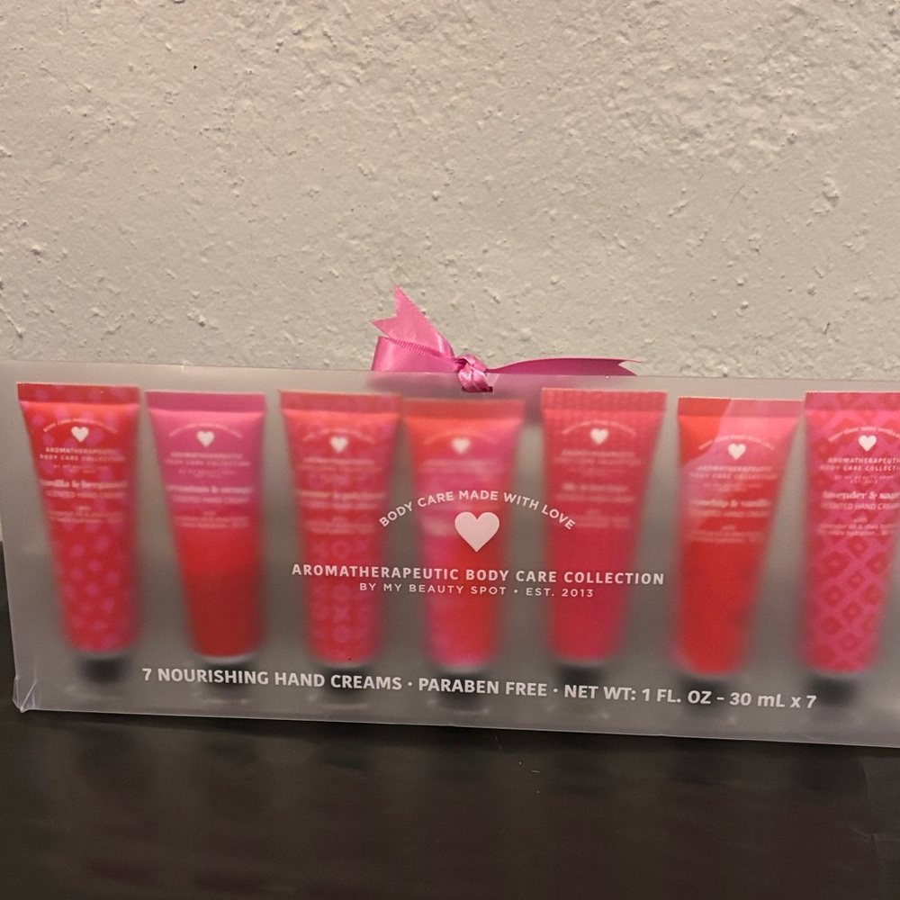 Aromatherapeutic Hand Cream Set - Pink
